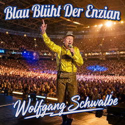 Blau Blüht Der Enzian