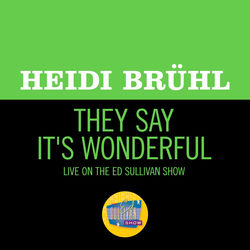They Say It's Wonderful (Live On The Ed Sullivan Show, November 21, 1965)