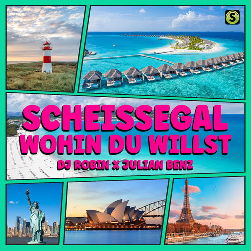 Scheissegal wohin du willst