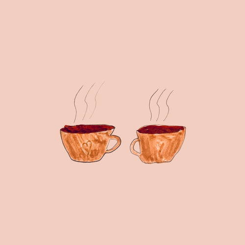cortado for here.