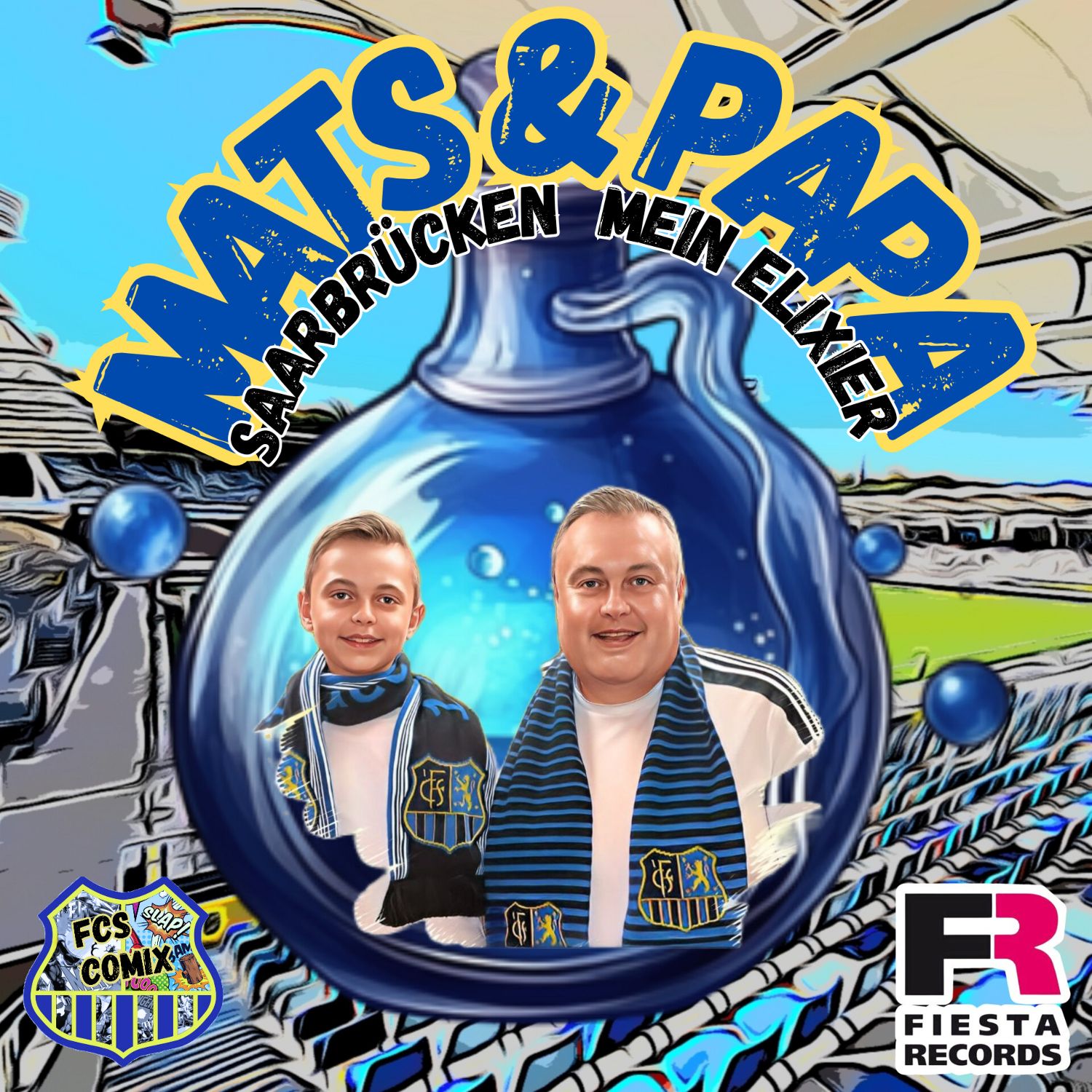 Mats und Papa - Saarbrücken mein Elixier