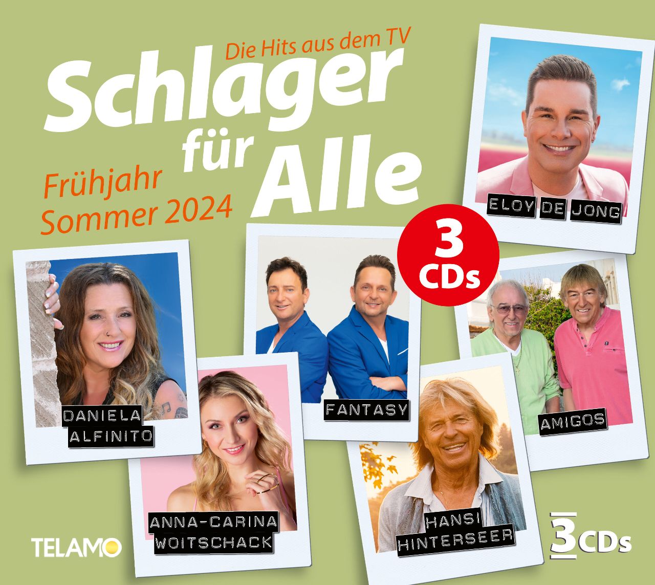 Schlager für Alle mit 3CDs