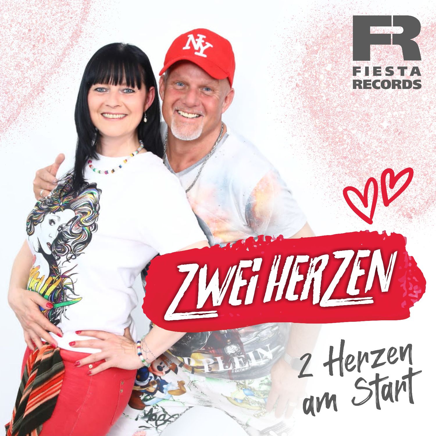 Zwei Herzen - 2 Herzen am Start
