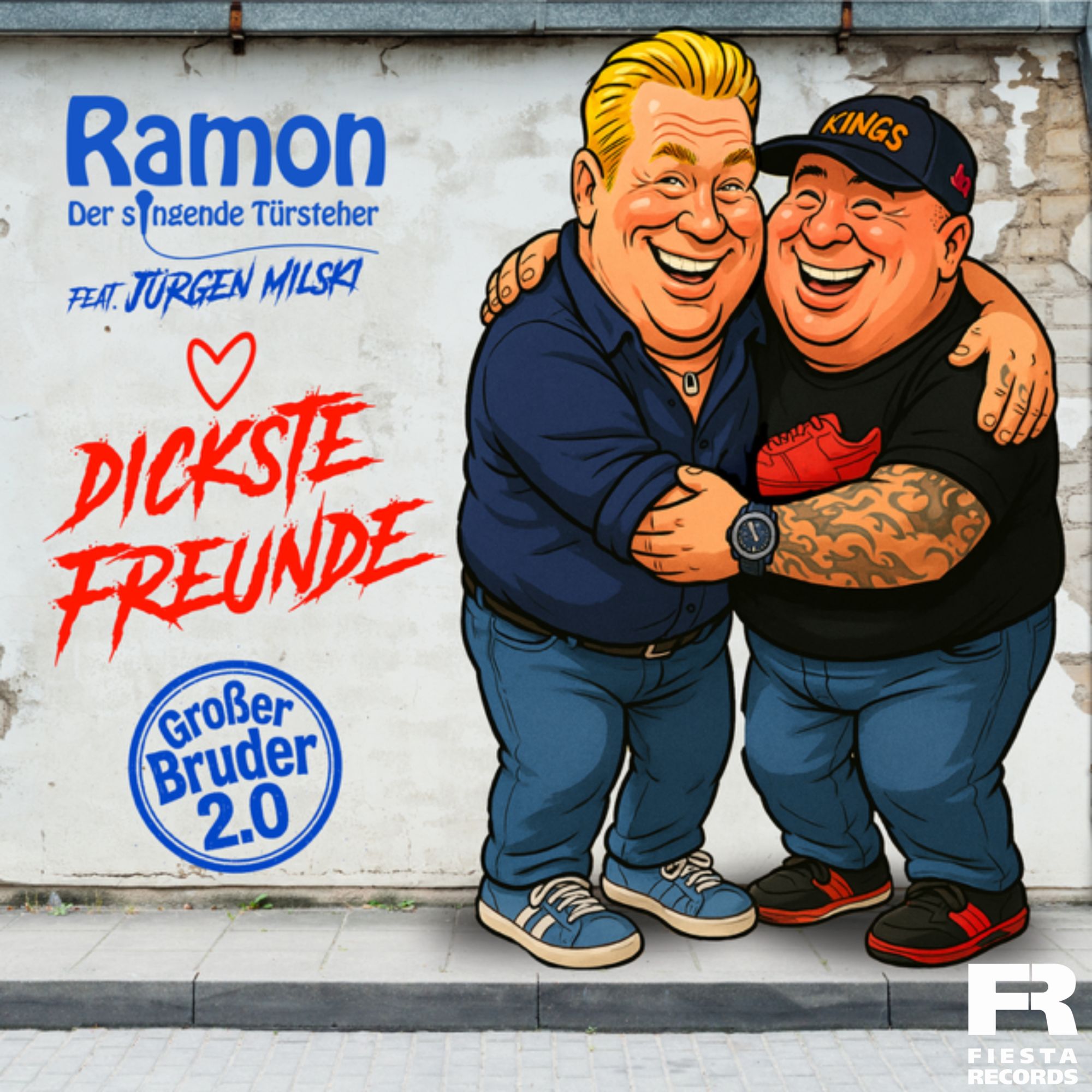 Ramon der singende Türsteher feat. Jürgen Milski - Wir sind die dicksten Freunde