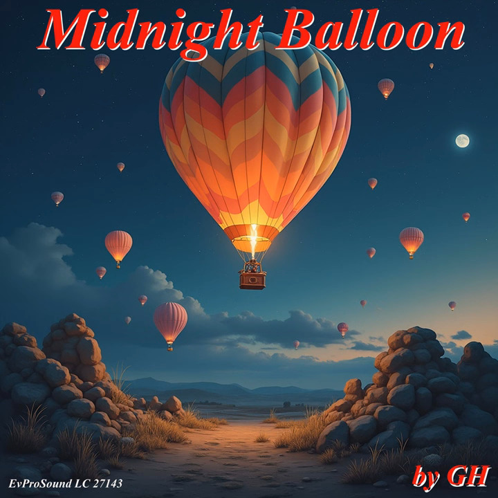 Midnight Balloon - by GH