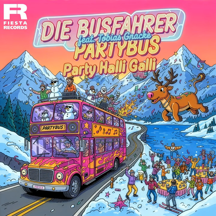 Die Busfahrer feat. Tobias Gnack - Partybus (Party Halli Galli)