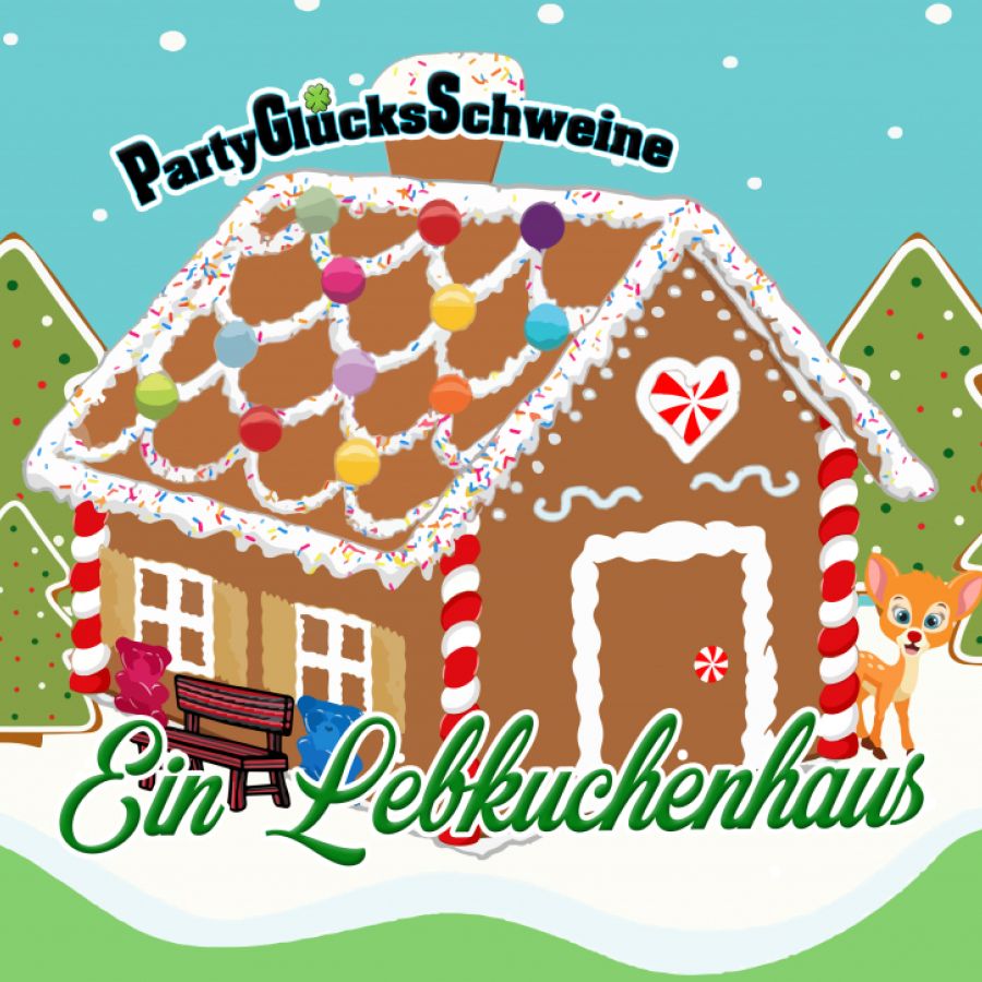 PartyGlücksSchweine - Ein Lebkuchenhaus