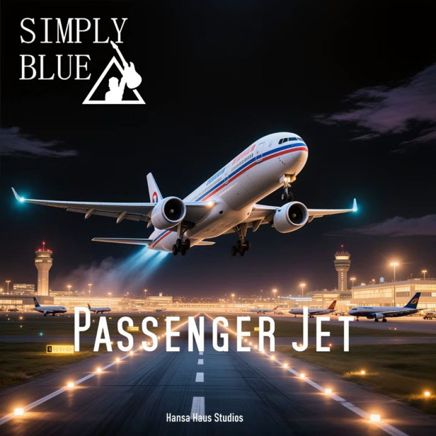 Simply Blue - Passenger Jet